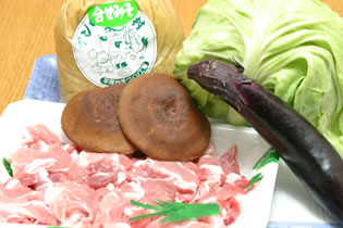 春キャベツと豚肉の味噌いため
