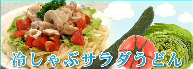 冷しゃぶサラダうどん